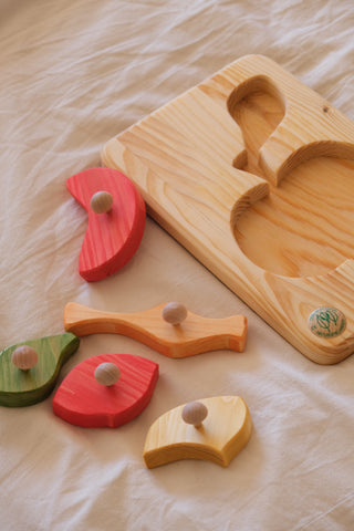 Puslespill med knotter