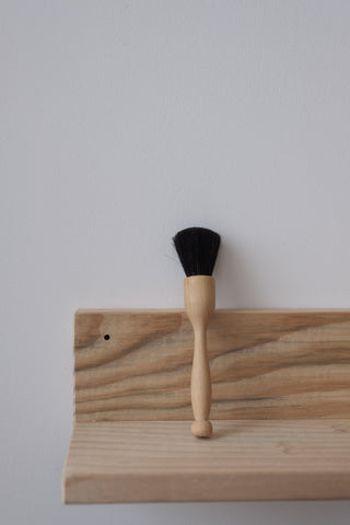 Liten støvkost i bøketre og geitehår