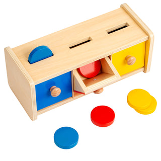 Box with coin slots