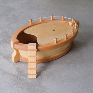 Boat / Ark (body) w. stairs