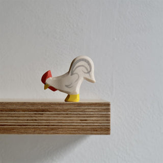 Rooster white - trefigur