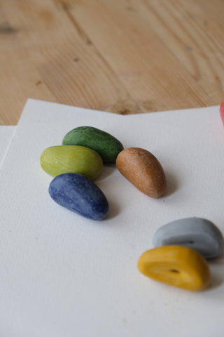 16 stk - Crayon Rocks i økologisk soyavoks