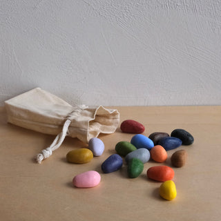 16 stk - Crayon Rocks i økologisk soyavoks