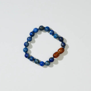 Lapis lazuli armbånd barn (14cm)