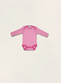 Body - ull/silke - rosa striper
