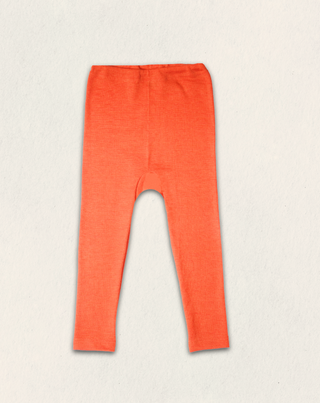 Leggings til barn - ull/silke