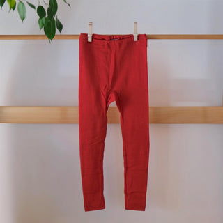 Leggings til barn - ull/silke