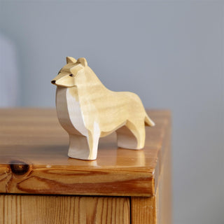 Collie dog - trefigur
