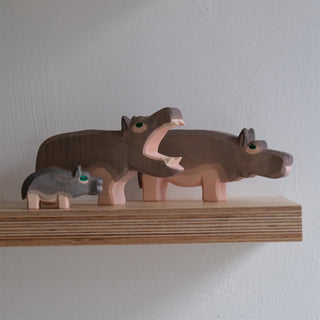 Hippopotamus small -  trefigur