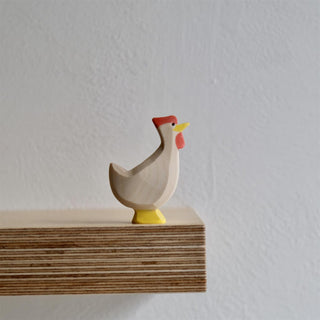 Hen white up - trefigur