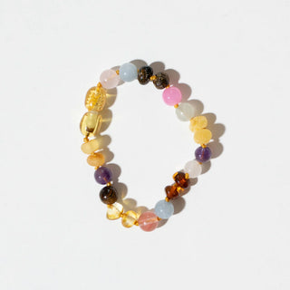 Rainbow armbånd barn (14cm)