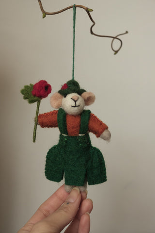 Musen Poppy - pynt