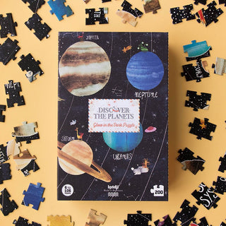 Puslespill  - Discover the planets (lyser i mørket!)