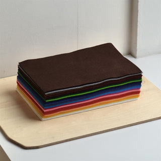 Enkelt ullfilt ark - 20x30cm - 400g/m