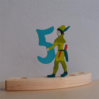 Eventyrtall til bursdagsring Robin Hood - 5-tall