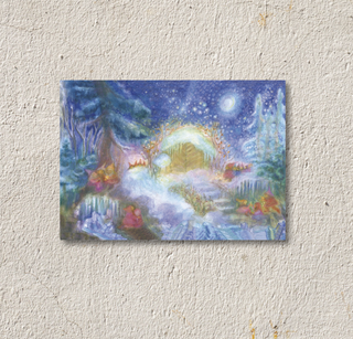 Liten papirkalender - Julestemning