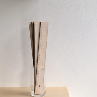 Linjal i tre - 30cm
