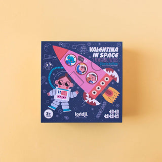 Puslespill - Valentina in space
