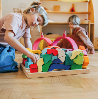 Fire temperamenter byggesett - stor