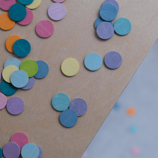 Konfetti dots i pastell