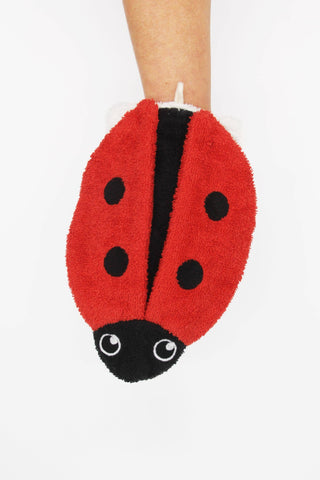 Øko vaskeklut - stor marihøne