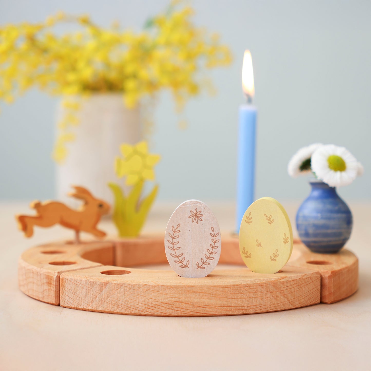 Påskeegg til bursdagsringen - Ornamental duo