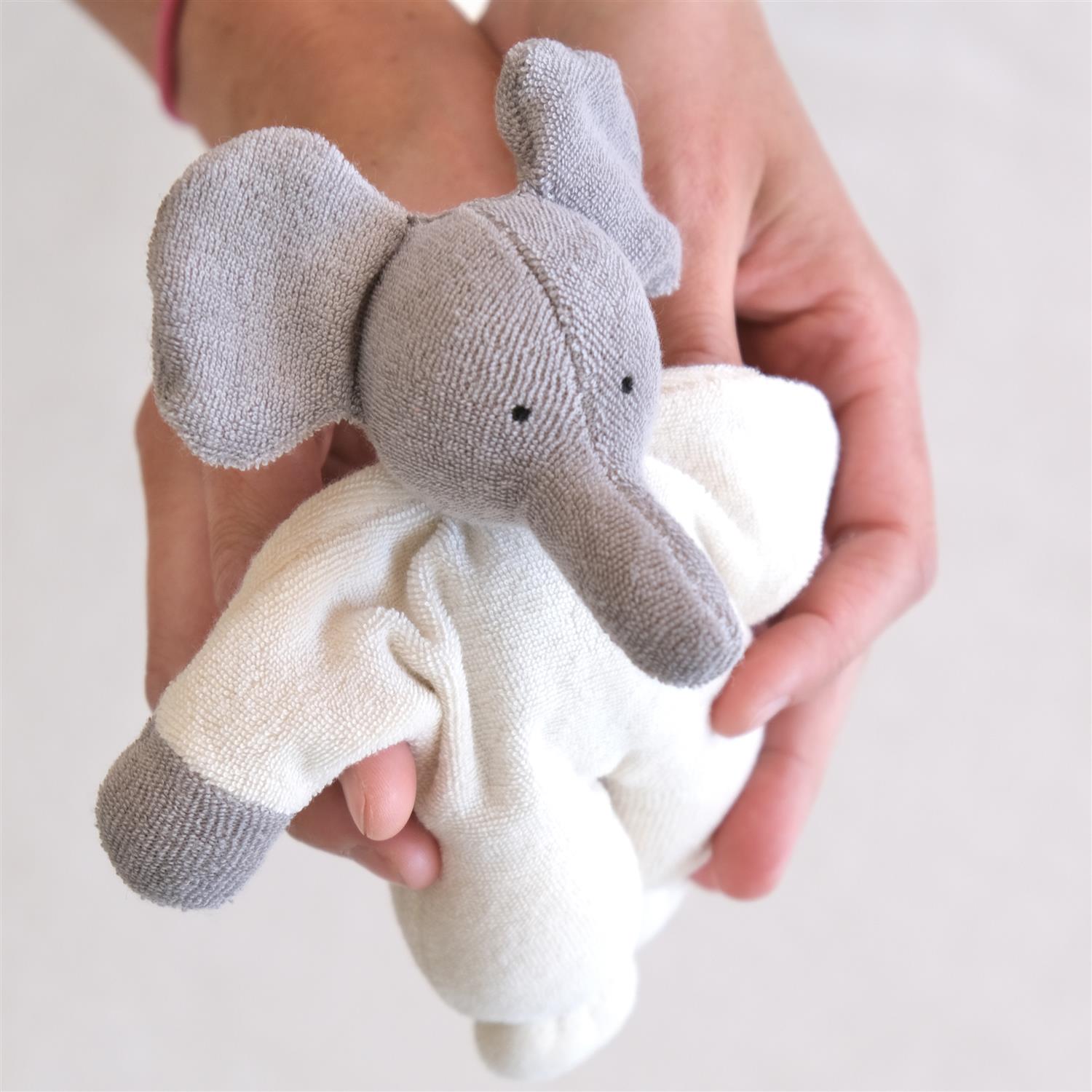 Kosebamse - elefant - 22cm
