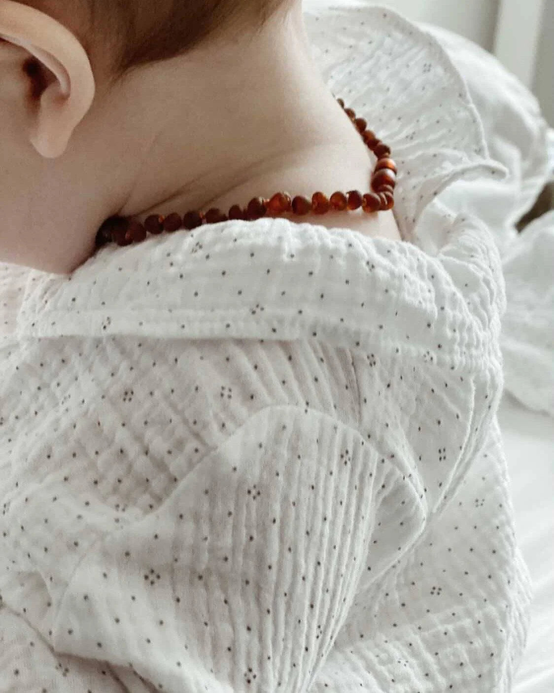 Raw caramel smykke barn (32cm/38cm)