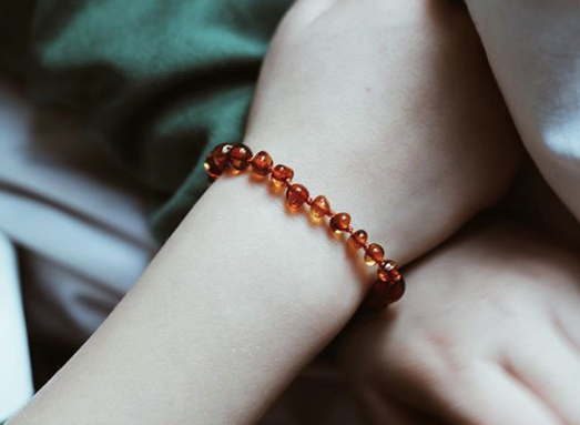 Caramel armbånd barn (14cm)