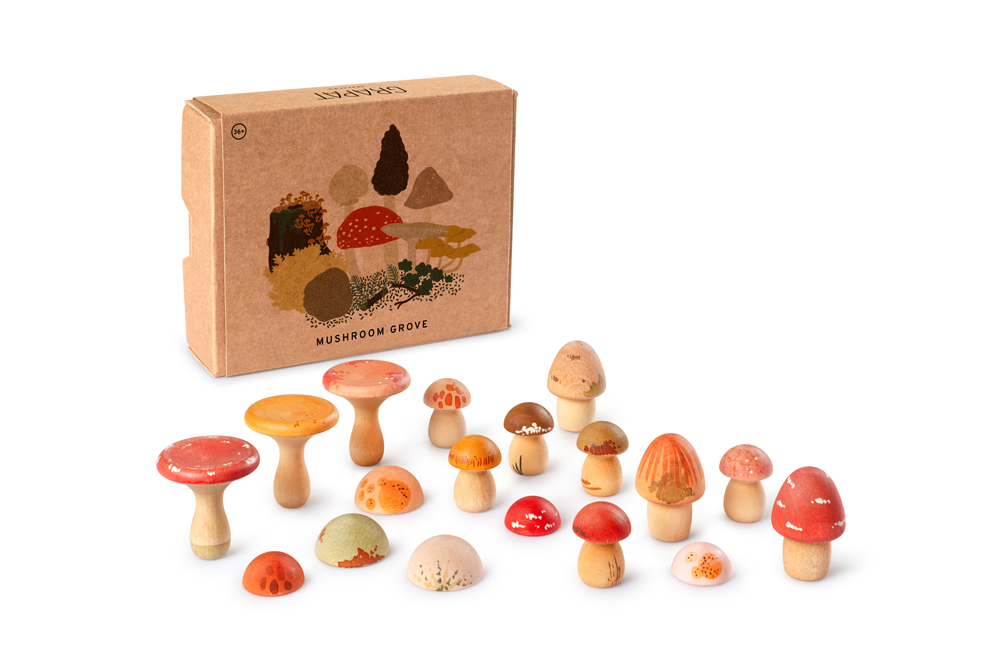 Mushroom Grove - sett med sopp
