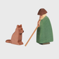 Shepherd with staff - trefigur