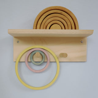 Konsentriske sirkler og ringer - pastell