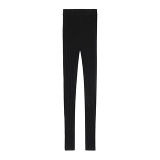 Pointelle Leggings i merinoull - Voksen