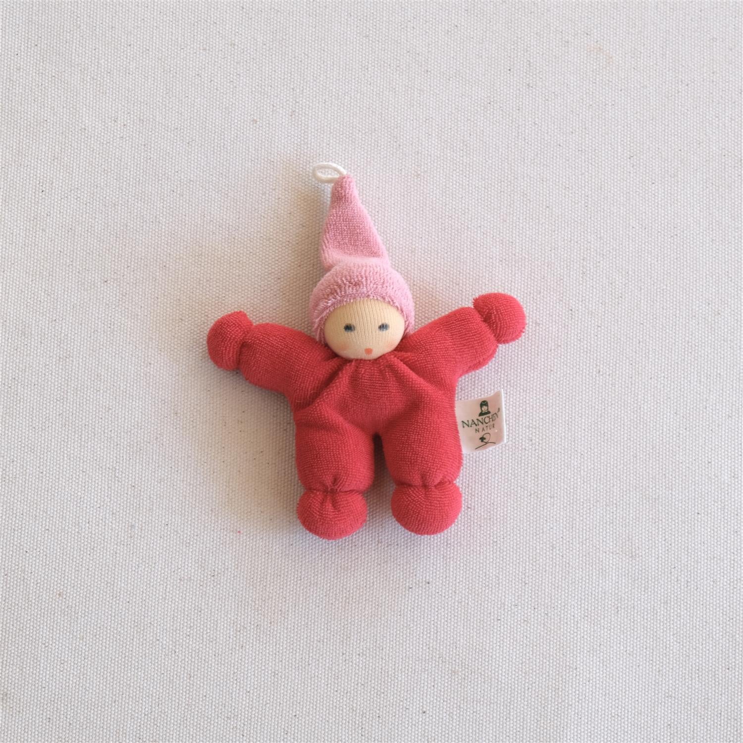 Wichtel - rød og rosa - 11cm