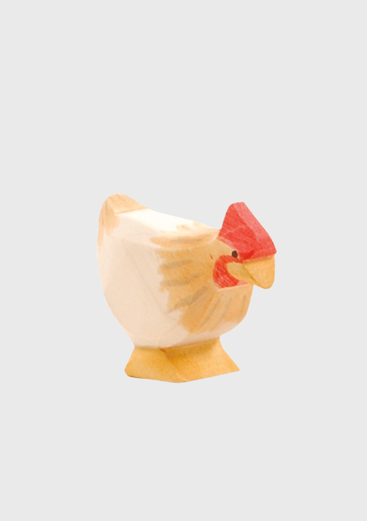 Hen ochre standing - trefigur