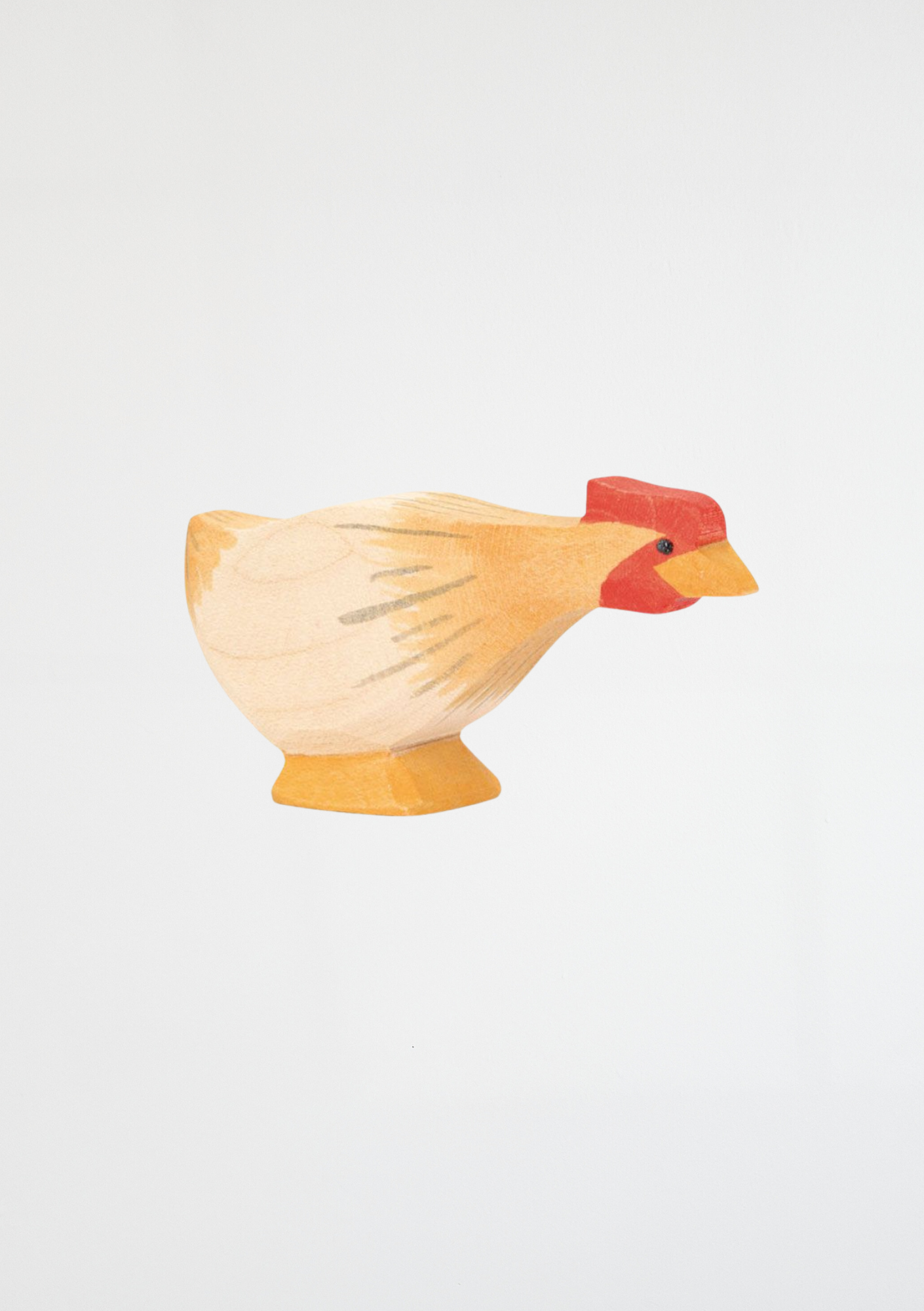 Hen ochre long - trefigur