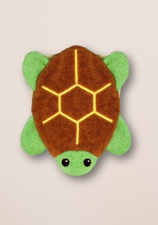 Øko vaskeklut - stor grønn skilpadde