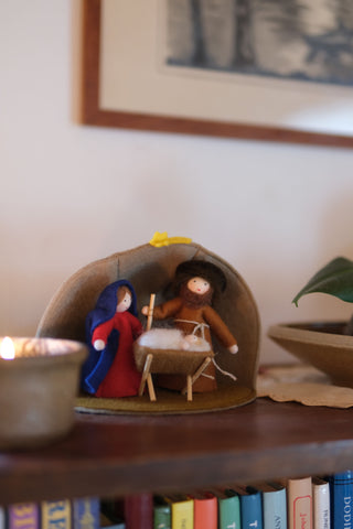 Julekrybben - ullsett