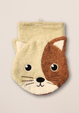 Øko vaskeklut - stor katt