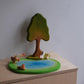 Pond - trefigur