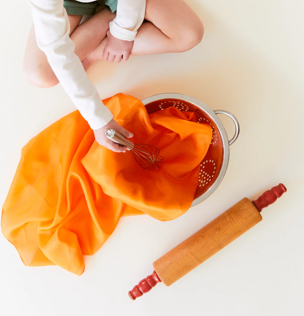 Medium lekesilke - ensfarget - 88cm