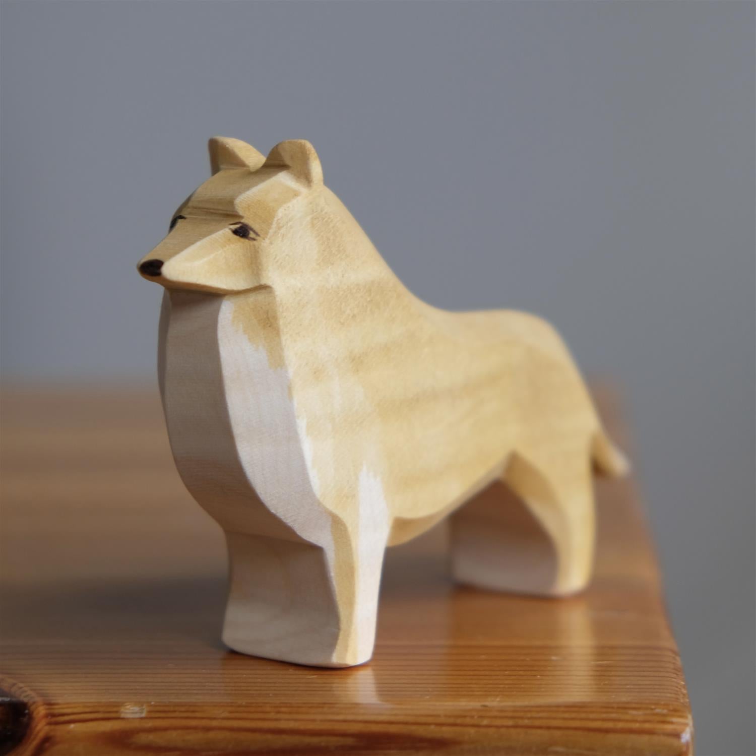 Collie dog - trefigur