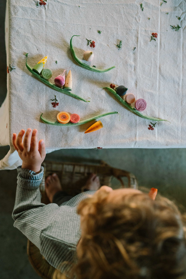 Veggies - sett med lekemat