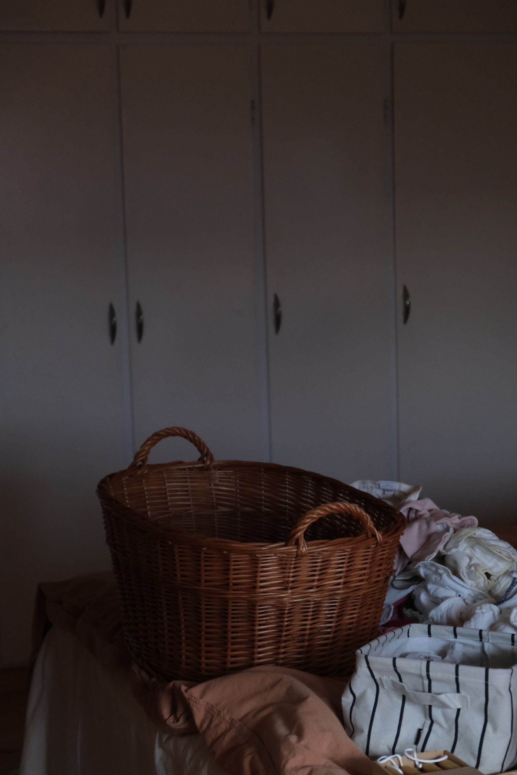 Avlang kurv med håndtak - 60cm