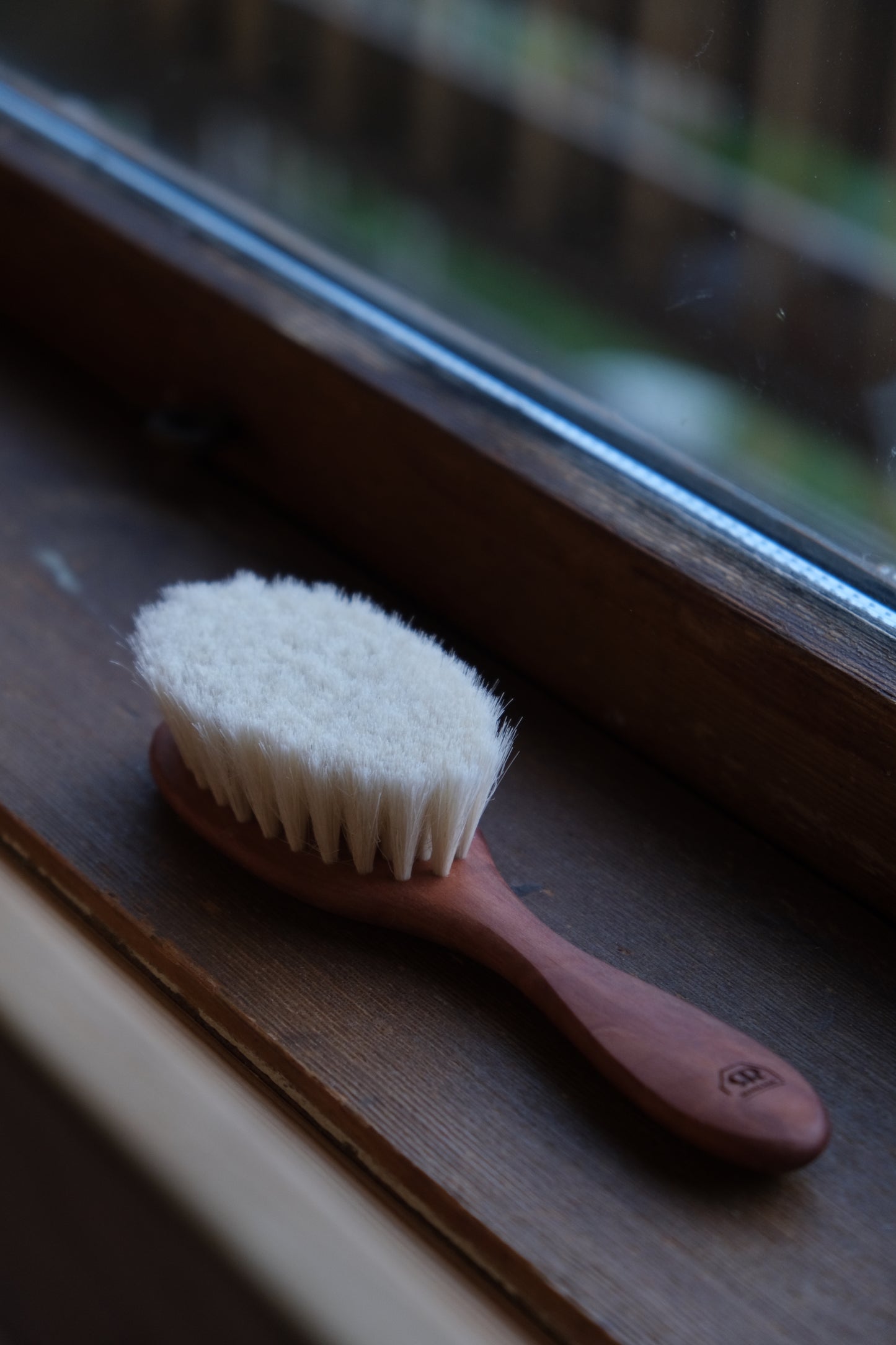 Babybørste i pæretre