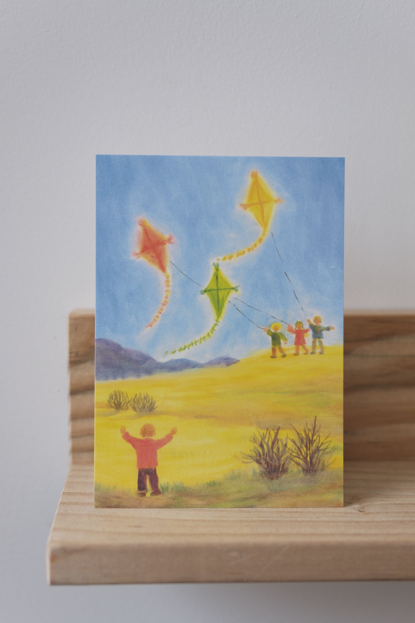 Drager i vinden A6 Kort