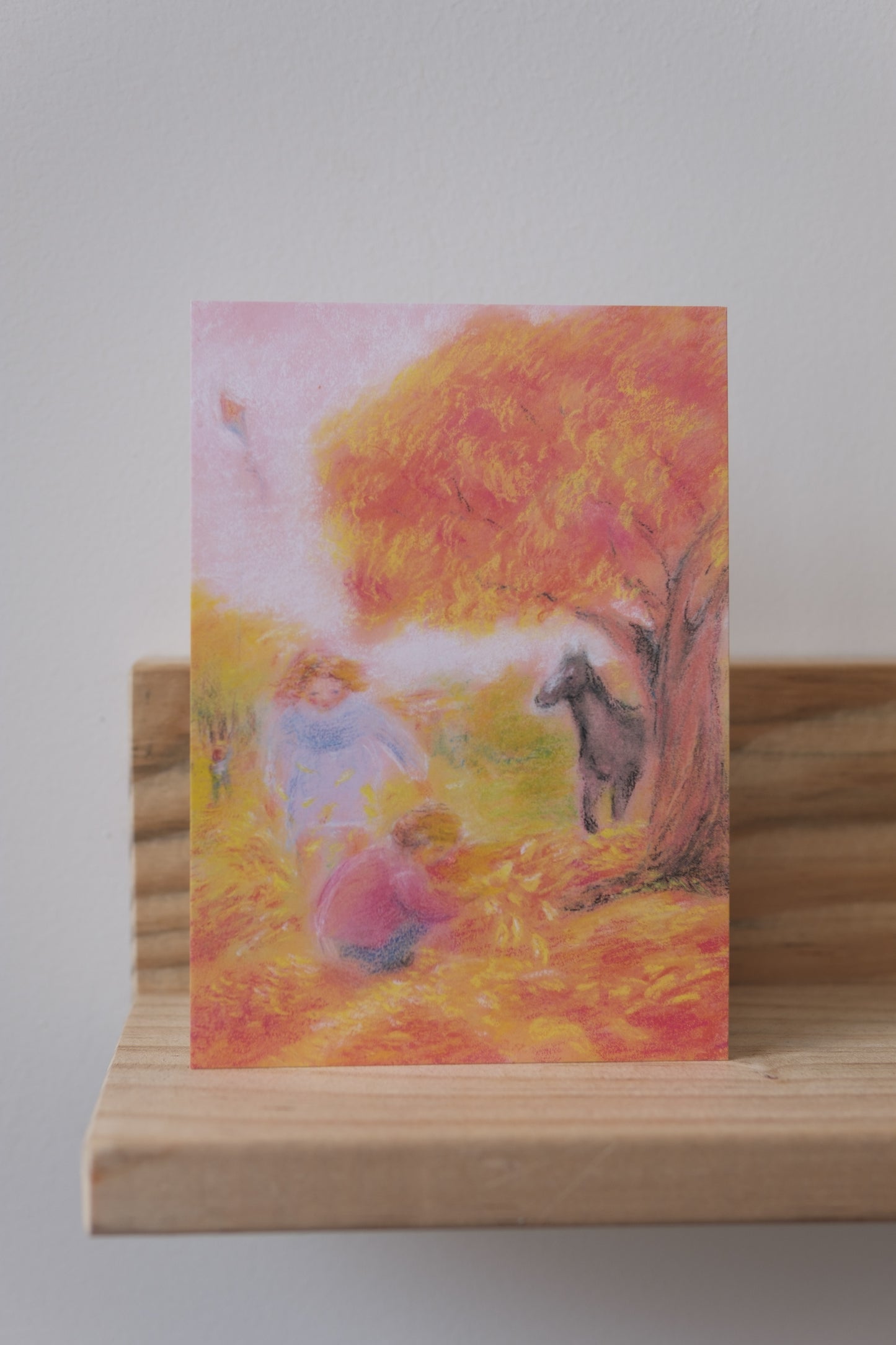 Lek med løv A6 Kort