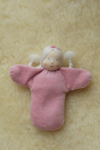 Liten kosedukke - rosa
