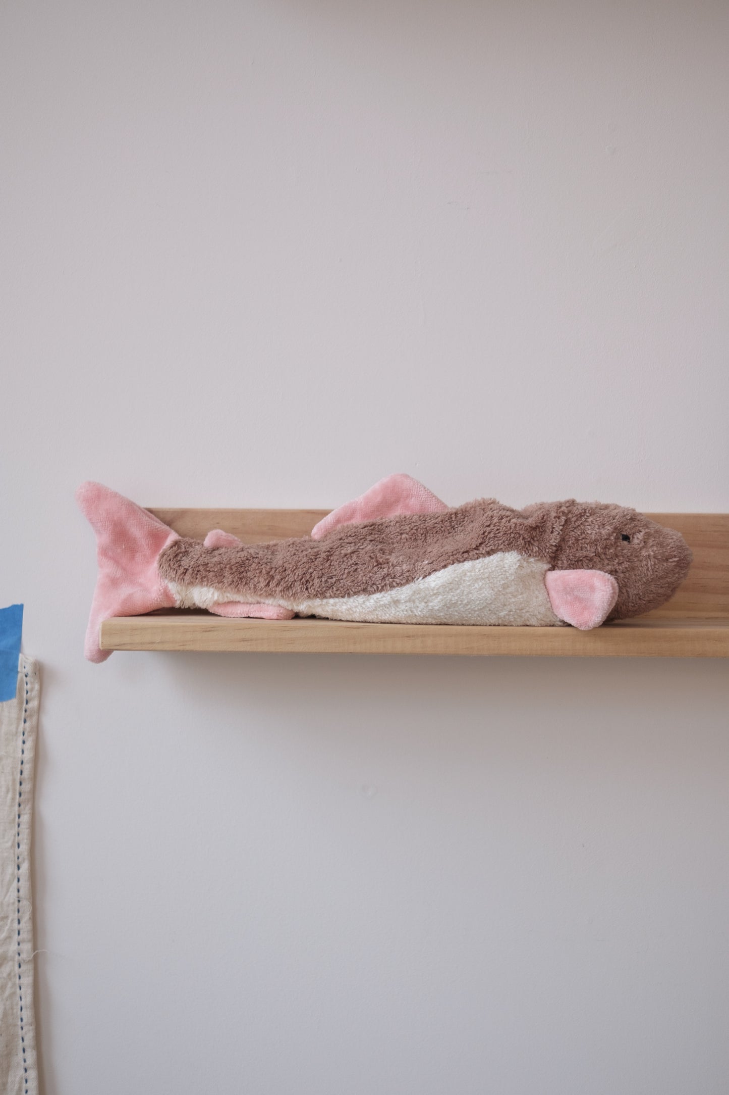 Fisk med varme/kjølepute - rosa - liten