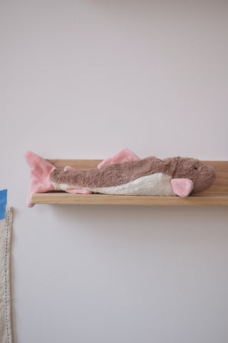 Fisk med varme/kjølepute - rosa - liten